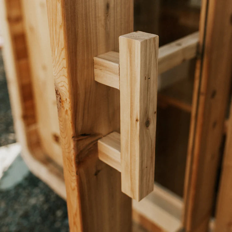 sauna door